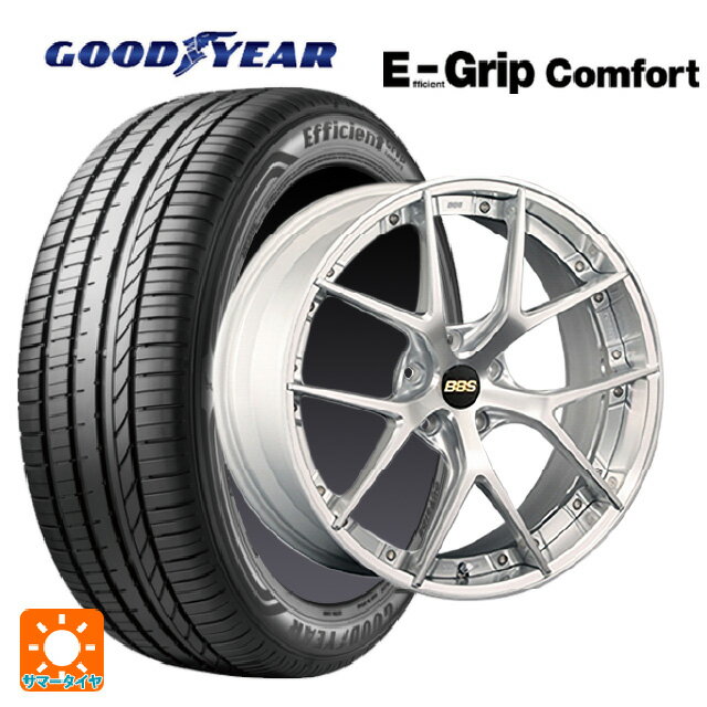 【10/14 20時〜最大3万円OFFクーポン】245/40R20 99W XL グッドイヤー エフィシェントグリップ コンフォート BBS RI-S DS-SLD 20-9.5J 国産車用 サマータイヤホイール4本セット