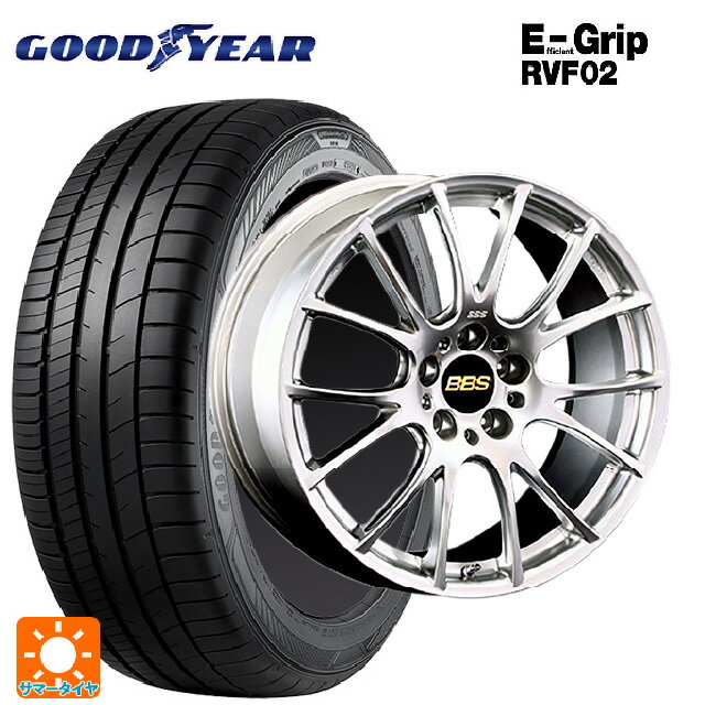 245/40R19 98W XL グッドイヤー エフィシェントグリップ RVF02 BBS RE-V DS 19-8.5J 国産車用 サマータイヤホイール4本セット