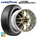 【6/11 1:59迄 全品ポイント5倍】ニッサン エクストレイル(33系)用 235/60R18 107W XL グッドイヤー ベクター4シーズンズ ジェン3...