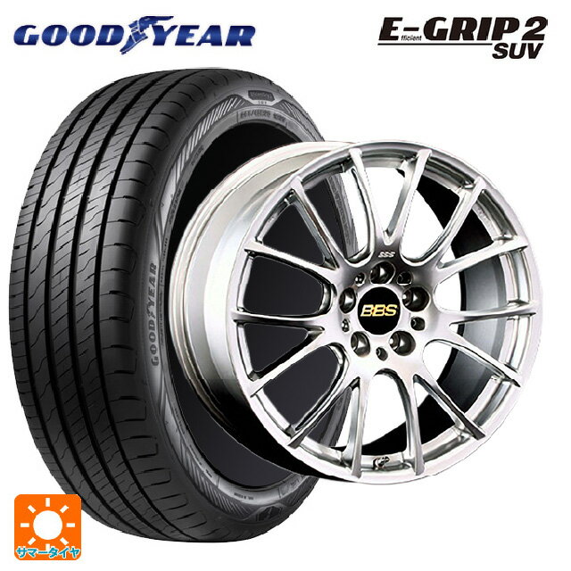 スバル フォレスター(SL系)用 235/50R19 103V XL グッドイヤー エフィシェントグリップ 2 SUV BBS RE-V DS 新品サマータイヤホイール 4本セット