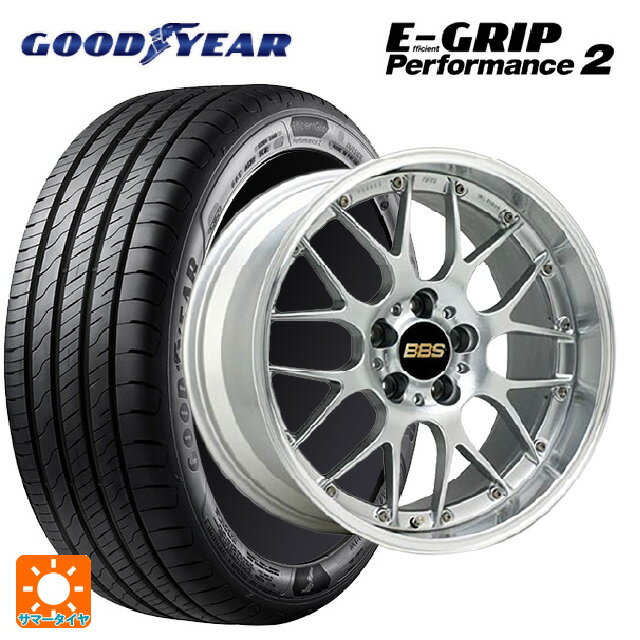 ホンダ ZR-V(RZ4)用 215/60R17 100V グッドイヤー エフィシェントグリップ パフォーマンス2 BBS RS-GT DS-SLD 新品サマータイヤホイール 4本セット