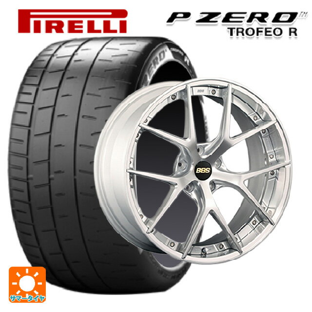 【6/22 20時〜 全品P5倍＆クーポン】245/35R20 95Y XL ピレリ P-ZERO トロフェオR BBS RI-S DS-SLD 20-8.5J 国産車用 サマータイヤホイール4本セット