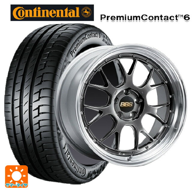 【6/15〜16限定 全品P5倍＆クーポン】245/40R20 99Y XL コンチネンタル プレミアムコンタクト 6 正規品 BBS LM-R DB-SLD 20-8.5J 国産車用 サマータイヤホイール4本セット