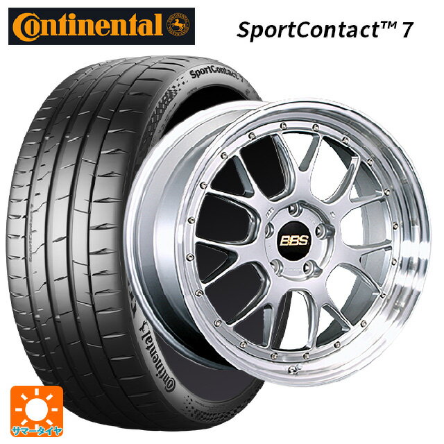 245/45R19 102Y XL コンチネンタル スポーツコンタクト 7 正規品 BBS LM-R # DS-SLD 19-8.5J 国産車用 サマータイヤホイール4本セット