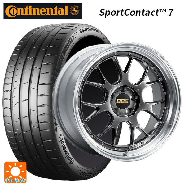 【6/22 20時〜 全品P5倍＆クーポン】225/40R19 93Y XL コンチネンタル スポーツコンタクト 7 正規品 BBS LM-R DB-SLD 19-8.5J 国産車用 サマータイヤホイール4本セット
