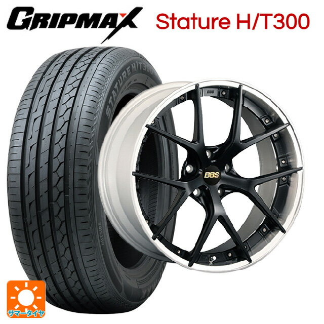 【6/22 20時〜 全品P5倍＆クーポン】245/45R20 103W XL グリップマックス スタチャーHT300 ブラックレター BBS RI-S MB-SLD 20-9.5J 国産車用 サマータイヤホイール4本セット