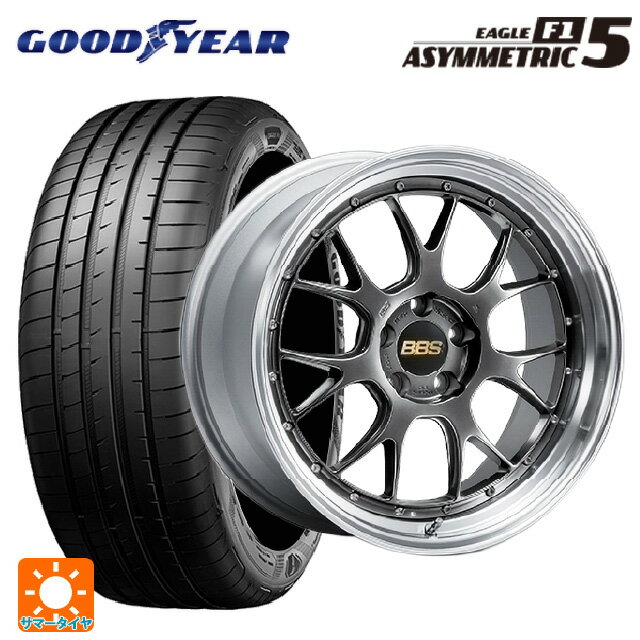 【6/22 20時〜 全品P5倍＆クーポン】225/40R19 93Y XL グッドイヤー イーグル F1 アシメトリック5 BBS LM-R DB-SLD 19-8.5J 国産車用 サマータイヤホイール4本セット