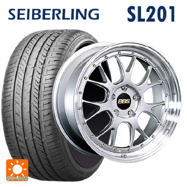 【6/22 20時〜 全品P5倍＆クーポン】225/40R19 89W セイバーリング セイバーリング SL201(ブリヂストン工場生産） BBS LM-R DS-SLD 19-8.5J 国産車用 サマータイヤホイール4本セット