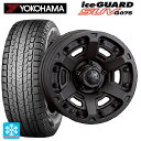 スズキ ジムニー(64系)用 215/70R16 100Q ヨコハマ アイスガードSUV G075 # クリムソン MG アーマー FF ショットガンブラック 新品スタッドレスタイヤホイール 4本セット
