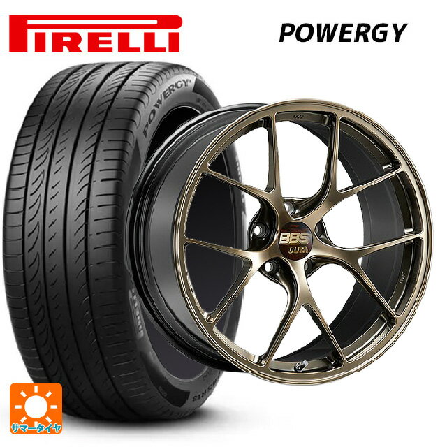 【10/14 20時〜最大3万円OFFクーポン】245/45R19 102Y XL ピレリ パワジー 正規品 BBS RI-D DG 19-9J 国産車用 サマータイヤホイール4本セット