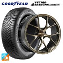 235/55R19 105W XL グッドイヤー ベクター4シーズンズ ジェン3 SUV # BBS RI-D DG 19-9J 国産車用 オールシーズンタイヤ...