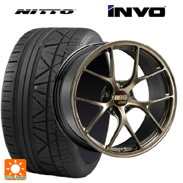 245/35R20 95W XL ニットー INVO BBS RI-D DG 20-9.5J 国産車用 サマータイヤホイール4本セット