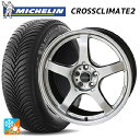 トヨタ GRヤリス(PA系)用 255/35R18 94Y XL ミシュラン 正規品 クロスクライメイト2 共豊 トレーサー GTV MATT HYPER SI...
