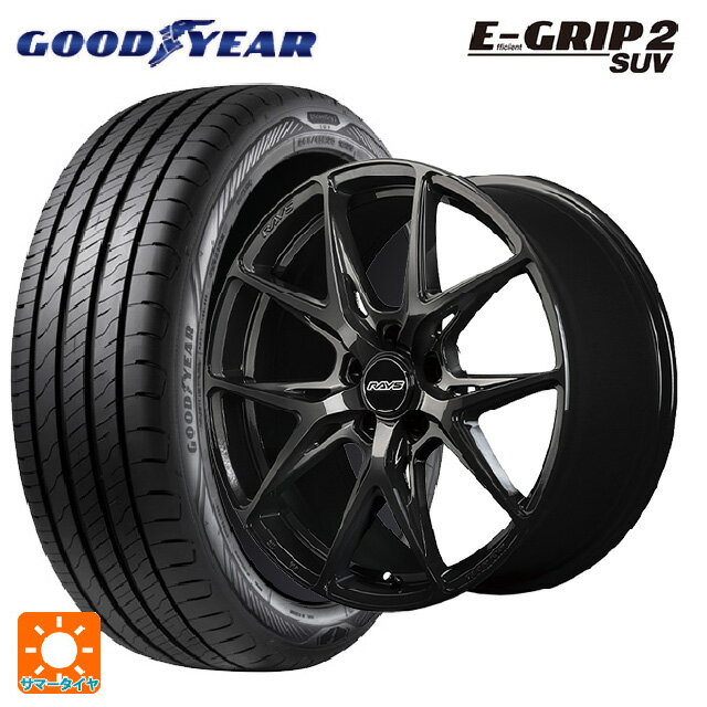 スバル フォレスター(SL系)用 235/50R19 103V XL グッドイヤー エフィシェントグリップ 2 SUV レイズ RS VV21S BXZ 新品サマータイヤホイール 4本セット