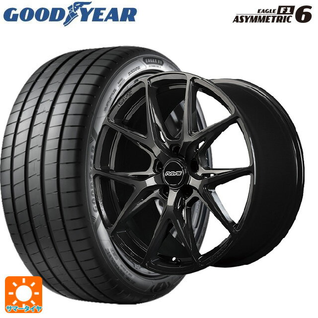 225/40R18 92Y XL グッドイヤー イーグル F1 アシメトリック6 レイズ RS VV21S BXZ 18-8J 国産車用 サマータイヤホイール4本セット