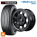 【5/9 20時〜 最大3万円OFFクーポン】トヨタ プリウス(60系)用 195/65R16 92H ヨコハマ ブルーアースXT AE61 エムアイディー ガルシア パーム8 セミグロスブラック/ウ゛ァーレイポリッシュ 新品サマータイヤホイール 4本セット(2)