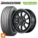 【10/27 10:59迄 全品P5倍&クーポン】165/65R14 79S ブリヂストン エコピア NH200C 正規品 エムアイディー ナイトロパワー M10 PERSHING バレルブラックエディション バレルブラック 14-4.5J 国産車用 サマータイヤホイール4本セット