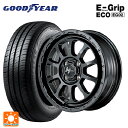 165/65R14 79S グッドイヤー エフィシェントグリップ エコ EG02 エムアイディー ナイトロパワー M10 PERSHING バレルブラックエディション バレルブラック 14-4.5J 国産車用 サマータイヤホイール4本セット
