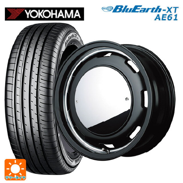 【6/11 1:59迄 全品ポイント5倍】215/70R16 100H ヨコハマ ブルーアースXT AE61 エムアイディー ガルシア シスコムーン SB 16-6J 国産車用 サマータイヤホイール4本セット