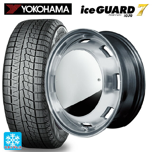 165/55R14 72Q ヨコハマ アイスガード7(IG70) エムアイディー ガルシア シスコムーン MG 14-4.5J 国産車用 スタッドレスタイヤホイール4本セット