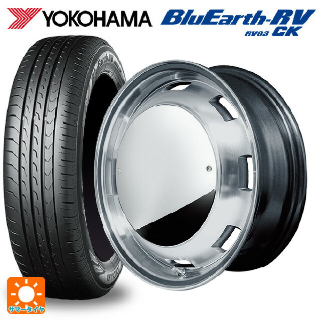 【6/11 1:59迄 全品ポイント5倍】165/60R14 75H ヨコハマ ブルーアース RV03CK # エムアイディー ガルシア シスコムーン MG 14-4.5J 国産車用 サマータイヤホイール4本セット