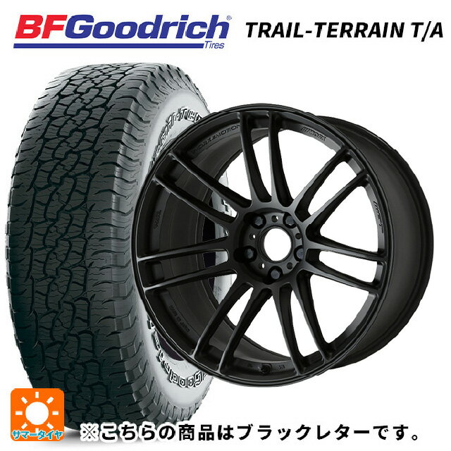 【6/15〜16限定 全品P5倍＆クーポン】レクサス LBX(10系)用 225/60R17 99H BFグッドリッチ トレイルテレーン T/A ブラックレター 正規品 ワーク エモーション ZR7 MBL 新品サマータイヤホイール 4本セット