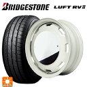【8/4 20時〜 最大3万円OFFクーポン】2025年製 215/65R16 98H ブリヂストン ルフトRV2(日本製) 正規品 # エムアイディー ガルシア シスコムーン WH 16-6J 国産車用 サマータイヤホイール4本セット(2)