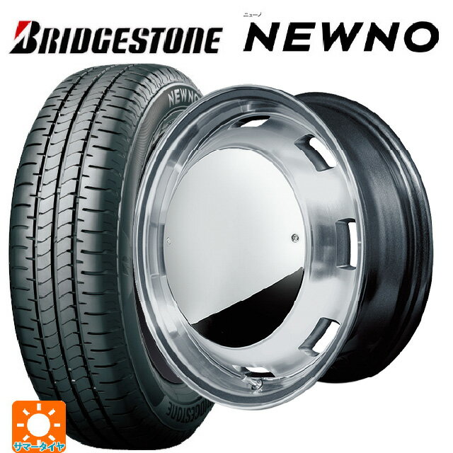 【6/22 20時〜 全品P5倍＆クーポン】165/55R14 72V ブリヂストン ニューノ 正規品 # エムアイディー ガルシア シスコムーン MG 14-4.5J 国産車用 サマータイヤホイール4本セット