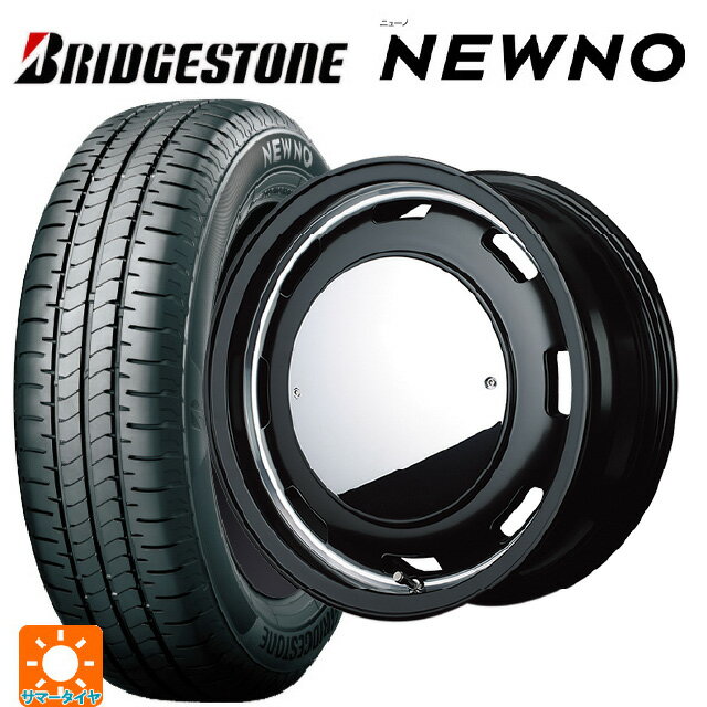 165/50R15 73V ブリヂストン ニューノ 正規品 # エムアイディー ガルシア シスコムーン SB 15-4.5J 国産車用 サマータイヤホイール4本セット