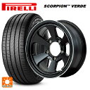 【6/22 20時〜 全品P5倍&クーポン】スズキ ジムニー(64系)用 215/70R16 100H ピレリ スコーピオンヴェルデ 正規品 エムアイディー ガルシア ダラス6 セミグロスブラック/デュアルポリッシュ 新品サマータイヤホイール 5本セット(2)