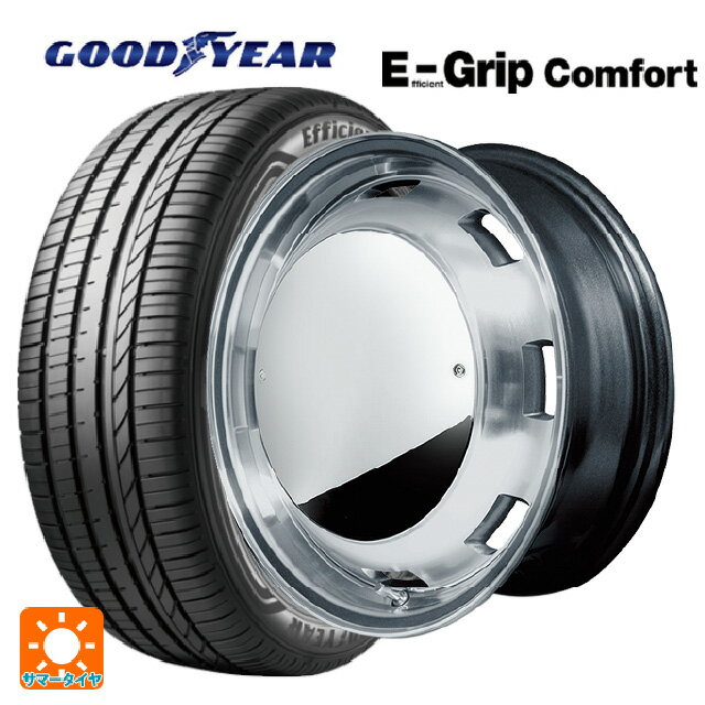 【6/22 20時〜 全品P5倍＆クーポン】165/55R14 72V グッドイヤー エフィシェントグリップ コンフォート エムアイディー ガルシア シスコムーン MG 14-4.5J 国産車用 サマータイヤホイール4本セット