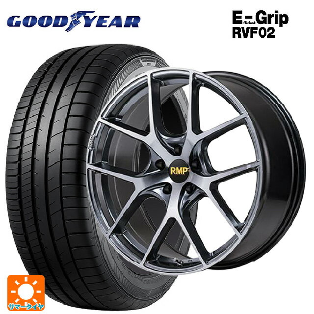 【6/11 1:59迄 全品ポイント5倍】215/45R18 93W XL グッドイヤー エフィシェントグリップ RVF02 エムアイディー MID エクスクルーシブ 025F RN RN 18-7J 国産車用 サマータイヤホイール4本セット