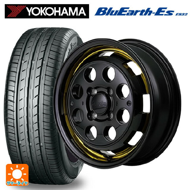 【6/22 20時〜 全品P5倍＆クーポン】165/50R15 73V ヨコハマ ブルーアースEs ES32 # エムアイディー ガルシア シスコポップ YELLOW 15-4.5J 国産車用 サマータイヤホイール4本セット