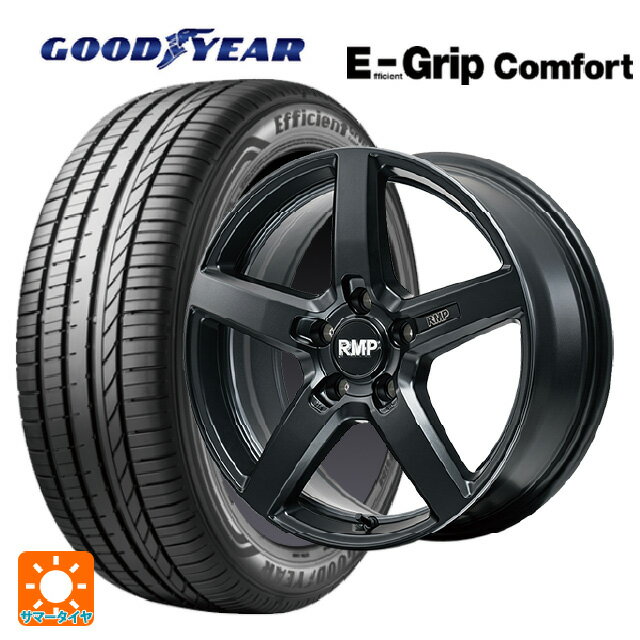 【6/22 20時〜 全品P5倍＆クーポン】215/45R17 91W XL グッドイヤー エフィシェントグリップ コンフォート # エムアイディー MID エクスクルーシブ 050F カットグラフィティ CG 17-7J 国産車用 サマータイヤホイール4本セット