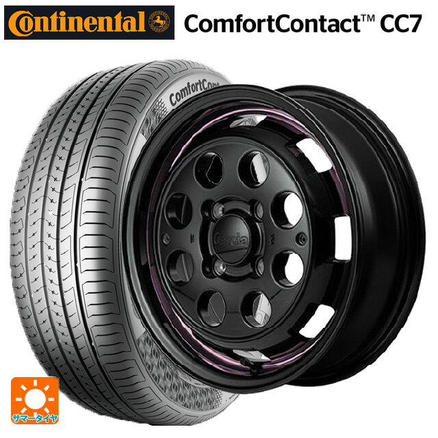 165/60R14 75T コンチネンタル コンフォートコンタクト CC7 正規品 エムアイディー ガルシア シスコポップ PINK 14-4.5J 国産車用 サマータイヤホイール4本セット