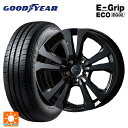 BMW 2シリーズ グランクーペ(F74)用 205/60R16 92H グッドイヤー エフィシェントグリップ エコ EG02 # ティーエーエス アドバンスライン SV1 ブラック 新品サマータイヤホイール 4本セット