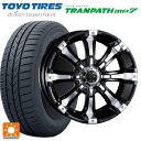 スズキ ジムニーノマド(JC74W)用 215/70R16 100H トーヨー トランパス MP7 クリムソン MG ビースト ブラックポリッシュ 新品サマータイヤホイール 4本セット(2)