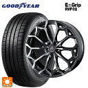 215/45R18 93W XL グッドイヤー エフィシェントグリップ RVF02 ウェッズ クレンツェ ジルドーン384エボ SBCポリッシュ 18-7.5J 国産車用 サマータイヤホイール4本セット