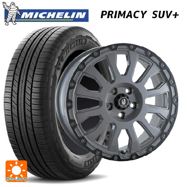 【6/11 1:59迄 全品ポイント5倍】フォード エクスプローラー(1MF系)用 245/60R18 105V ミシュラン 正規品 プライマシー SUVプラス 阿部商会 ラ・ストラーダ アベンチュラ SGAR 新品サマータイヤホイール 4本セット