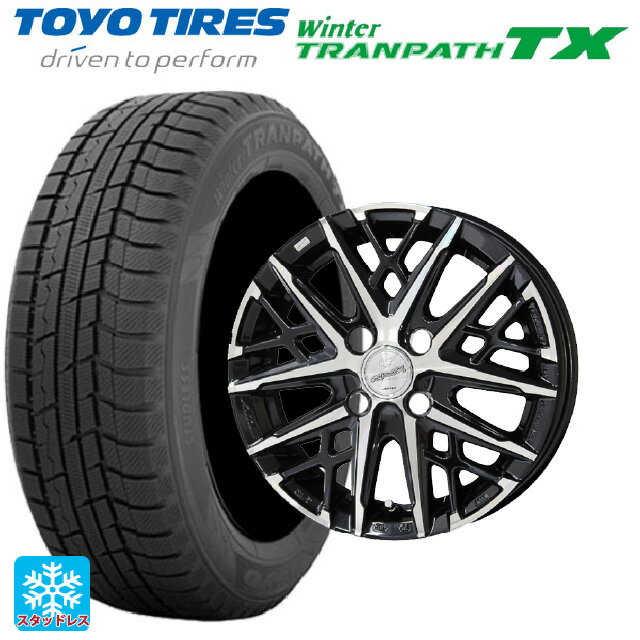 【6/15〜16限定 全品P5倍＆クーポン】165/55R15 75Q トーヨー ウインタートランパス TX 共豊 スマック グレイブ BP 15-4.5J 国産車用 スタッドレスタイヤホイール4本セット