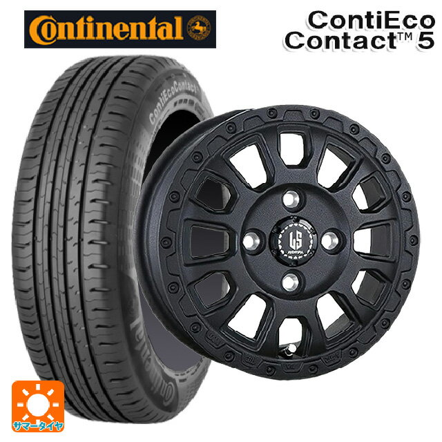 【6/15〜16限定 全品P5倍＆クーポン】スズキ ハスラー(MR52/92S)用 165/65R14 79T コンチネンタル コンチエココンタクト 5 正規品 阿部商会 ラ・ストラーダ アベンチュラ WB 新品サマータイヤホイール 4本セット