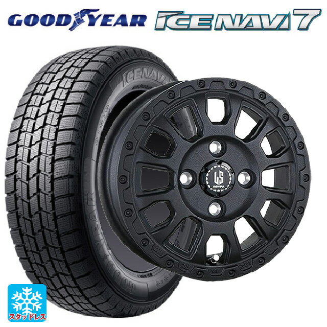 165/55R15 75Q グッドイヤー アイスナビ7(数量限定) 阿部商会 ラ・ストラーダ アベンチュラ # WB 15-4.5J 国産車用 スタッドレスタイヤホイール4本セット