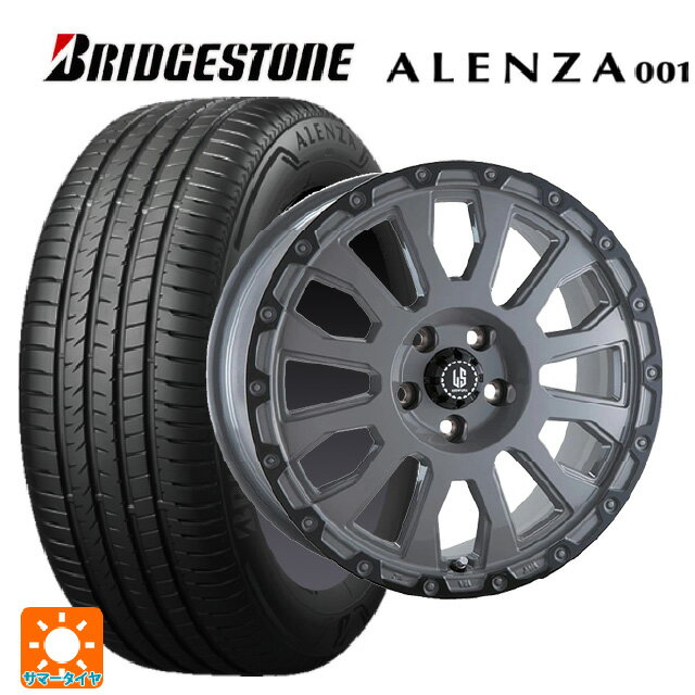 235/65R18 106V ブリヂストン アレンザ001 正規品 # 阿部商会 ラ・ストラーダ アベンチュラ SGAR 18-8J 国産車用 サマータイヤホイール4本セット
