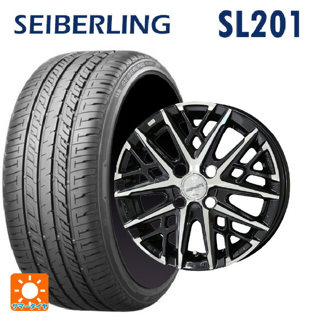 165/45R16 74V XL セイバーリング セイバーリング SL201(ブリヂストン工場生産） 共豊 スマック グレイブ BP 16-5.5J 国産車用 サマータイヤホイール4本セット