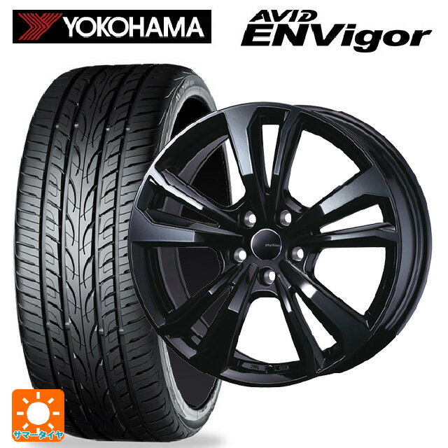 BMW 2シリーズ グランクーペ(F74)用 225/45R18 95W ヨコハマ エービット エンビガー S321 # ティーエーエス スマートライン 365 ブラック 新品サマータイヤホイール 4本セット