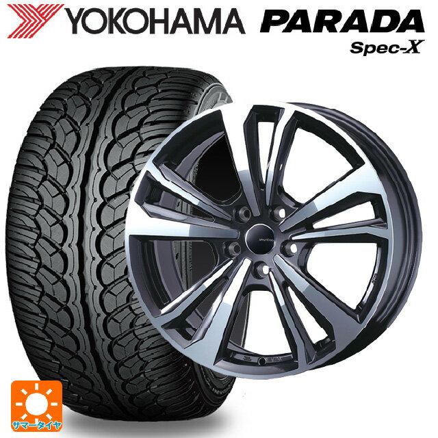 メルセデスベンツ GLC(X254)用 235/60R18 103V ヨコハマ パラダ PA02 ティーエーエス スマートライン 365 ガンメタリックポリッシュ 新品サマータイヤホイール 4本セット