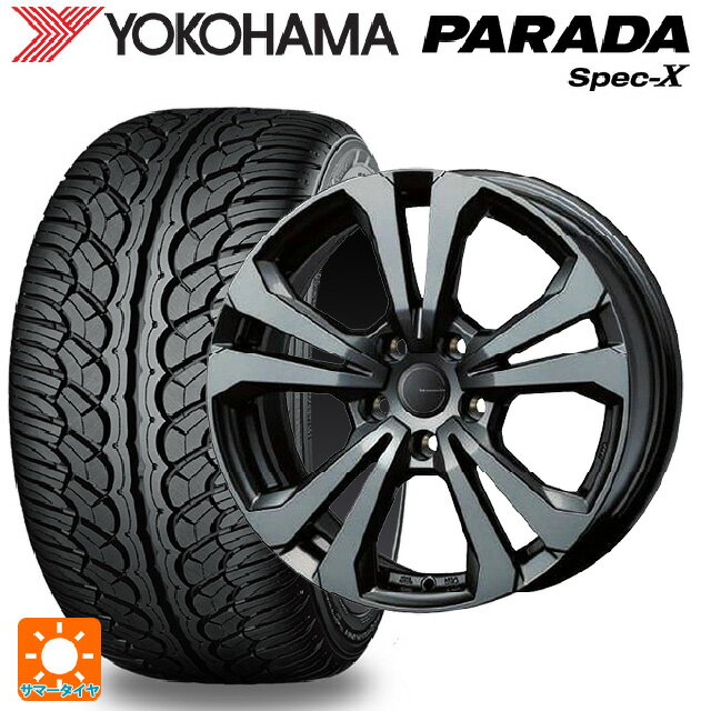 ランドローバー ディスカバリースポーツ(LC2系)用 235/60R18 103V ヨコハマ パラダ PA02 ティーエーエス アドバンスライン SV1 ガンメタリック 新品サマータイヤホイール 4本セット