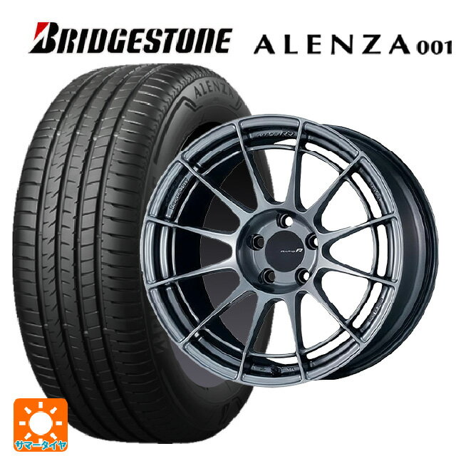 ホンダ ZR-V(RZ4)用 225/60R17 99V ブリヂストン アレンザ001 正規品 # エンケイ レーシングレボリューション NT03RR ハイパーシルバー 新品サマータイヤホイール 4本セット