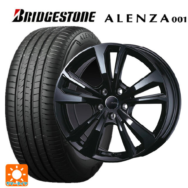 ジープ コンパス(M624)用 215/65R16 98H ブリヂストン アレンザ001 正規品 # ティーエーエス スマートライン 365 ブラック 新品サマータイヤホイール 4本セット