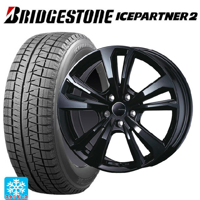 ミニ ミニクーパー(ガソリン車)(F66)用 215/45R17 87Q ブリヂストン アイスパートナー2 正規品 ティーエーエス スマートライン 365 ブラック 新品スタッドレスタイヤホイール 4本セット